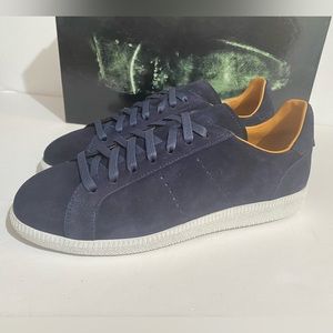 @@@MAGNANNI@@@ Magnanni Leland Lo Navy Suede. Size: 7, Color: Navy Crosta